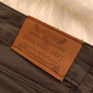 Zara basic skinny fit pants